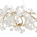 Lampa wisząca BOTANIKA WAVE złoto biała 125 cm XY080P-120 Step into design