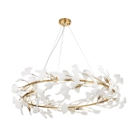 Lampa wisząca BOTANIKA złoto biała 100 cm XY080P-100 Step into design