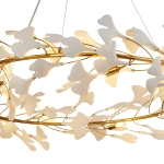 Lampa wisząca BOTANIKA złoto biała 100 cm XY080P-100 Step into design