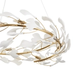 Lampa wisząca BOTANIKA złoto biała 80 cm XY080P-80 Step into design