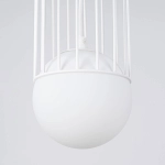 Lampa wisząca BRINA 1 biała SL.1331 SOLLUX LIGHTING