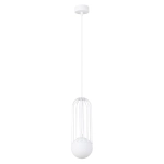Lampa wisząca BRINA 1 biała SL.1331 SOLLUX LIGHTING