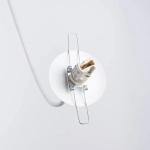Lampa wisząca BRINA 1 biała SL.1331 SOLLUX LIGHTING