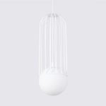 Lampa wisząca BRINA 1 biała SL.1331 SOLLUX LIGHTING