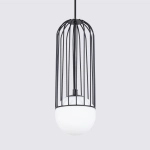 Lampa wisząca BRINA 1 czarna SL.1332 SOLLUX LIGHTING