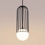 Lampa wisząca BRINA 1 czarna SL.1332 SOLLUX LIGHTING