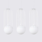 Lampa wisząca BRINA 3L biała SL.1333 SOLLUX LIGHTING