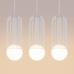 Lampa wisząca BRINA 3L biała SL.1333 SOLLUX LIGHTING