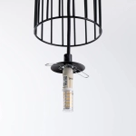 Lampa wisząca BRINA 1 czarna SL.1332 SOLLUX LIGHTING