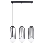 Lampa wisząca BRINA 3L czarna SL.1334 SOLLUX LIGHTING