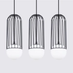 Lampa wisząca BRINA 3L czarna SL.1334 SOLLUX LIGHTING