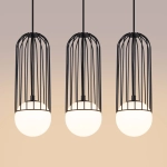 Lampa wisząca BRINA 3L czarna SL.1334 SOLLUX LIGHTING