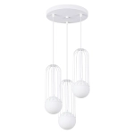 Lampa wisząca BRINA 3P biała SL.1335 SOLLUX LIGHTING