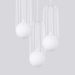 Lampa wisząca BRINA 3P biała SL.1335 SOLLUX LIGHTING