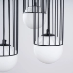 Lampa wisząca BRINA 3P czarna SL.1336 SOLLUX LIGHTING