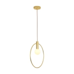 Lampa wisząca Bella złota 40 cm DP0001A-400R Step into Design