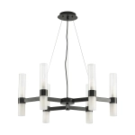 Lampa wisząca CANDELA-6 czarna 70 cm DN1505-6 black Step into design