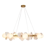 Lampa wisząca CHIC złoto biała 105 cm ST-DL-2969 Step into design