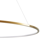 Lampa wisząca CIRCLE SLIM 120 LED złoty 120 cm ST-10112P-D1200 Step into Design