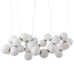 Lampa wisząca CORALLI-100 biało-mosiężna 100 cm DP0254-1000 Step into design