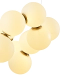 Lampa wisząca CORALLI-80 biało-mosiężna 80 cm DP0254-800 Step into design