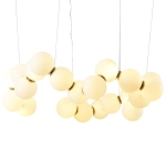Lampa wisząca CORALLI-80 biało-mosiężna 80 cm DP0254-800 Step into design