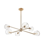 Lampa wisząca COSMIC-6 złota 75 cm ST-8954-P6 Step into design
