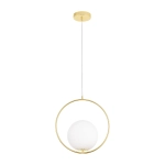 Lampa wisząca COSTA ROUND złota 35 cm DP0001A-350R Step into Design