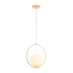 Lampa wisząca COSTA ROUND złota 35 cm DP0001A-350R Step into Design