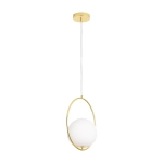 Lampa wisząca COSTA ROUND złota 35 cm DP0001A-350R Step into Design