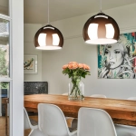 Lampa wisząca PERLA E27 złota HY-2701 535DL DOMENO LIGHTING - zdjęcie produktu