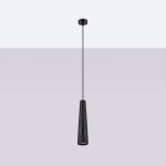 Lampa wisząca ELECTRA czarna beton SL.1355 SOLLUX LIGHTING