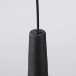 Lampa wisząca ELECTRA czarna beton SL.1355 SOLLUX LIGHTING