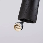 Lampa wisząca ELECTRA czarna beton SL.1355 SOLLUX LIGHTING