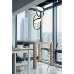Lampa wisząca ELIPSE L LED czarna 65 cm 60217A-L Step into design