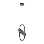 Lampa wisząca ELIPSE M LED czarna 45 cm 60217A-M Step into design