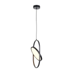 Lampa wisząca ELIPSE M LED czarna 45 cm 60217A-M Step into design