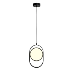 Lampa wisząca ELIPSE MINI LED czarna 32 cm 60217A-S Step into design