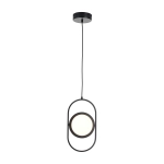 Lampa wisząca ELIPSE MINI LED czarna 32 cm 60217A-S Step into design