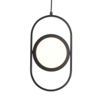 Lampa wisząca ELIPSE MINI LED czarna 32 cm 60217A-S Step into design
