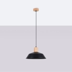 Lampa wisząca FANO czarna SL.1322 SOLLUX LIGHTING