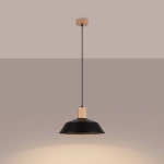 Lampa wisząca FANO czarna SL.1322 SOLLUX LIGHTING