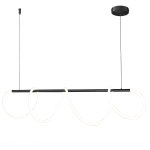 Lampa wisząca FANTASIA LED czarna 120 cm ST-9282P/L1black Step into design