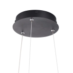 Lampa wisząca FRILL LED czarna 45 cm ST-DL6487-BK Step into design