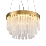 Lampa wisząca GLORIA LED kryształowa złota 40 cm ST-DL8510 Step into Design