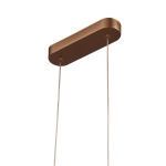 Lampa wisząca GUFO 1 LED różowe złoto 36 cm ST-DL8504 Step into design