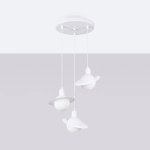 Lampa wisząca HYPERION 3P biały SL.1357 SOLLUX LIGHTING