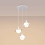 Lampa wisząca HYPERION 3P biały SL.1357 SOLLUX LIGHTING