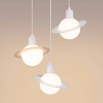 Lampa wisząca HYPERION 3P biały SL.1357 SOLLUX LIGHTING