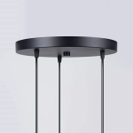 Lampa wisząca HYPERION 3P czarny SL.1359 SOLLUX LIGHTING